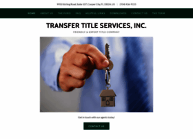 Transfertitleservices.com thumbnail