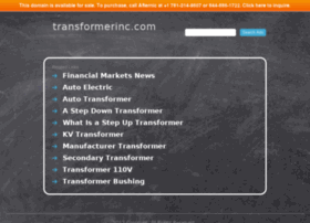 Transformerinc.com thumbnail