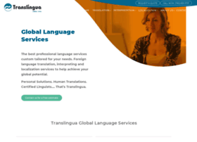 Translingua-translations.com thumbnail