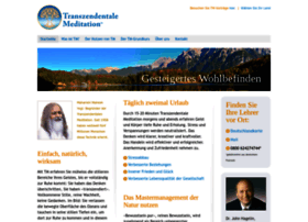 Transzendentale-meditation.de thumbnail