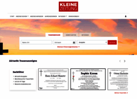 Trauer.kleinezeitung.at thumbnail