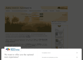 Trauer.main-echo.de thumbnail Trauer.main-echo.de thumbnail