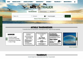 Trauer.moz.de thumbnail Trauer.moz.de thumbnail