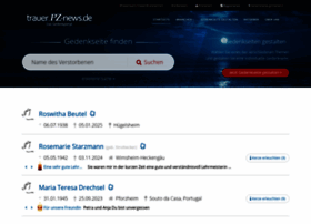Trauer.pz-news.de thumbnail