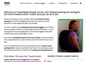Travel-made-simple.com thumbnail