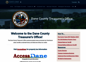 Treasurer.countyofdane.com thumbnail