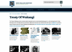Treatyofwaitangi.govt.nz thumbnail