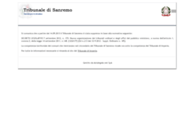 Tribunalesanremo.it thumbnail