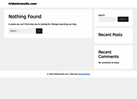 Tridentresults.com thumbnail