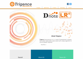 Trigence Com At Wi Digital Audio Ic Solution Supplier Trigence Semiconductor Dnote