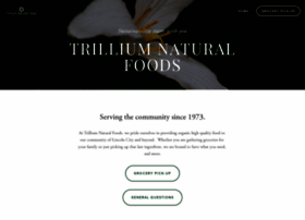 Trilliumnaturalfoods.net thumbnail