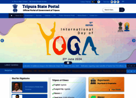 Tripura.gov.in thumbnail