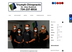 Triumphchiropractic.com thumbnail