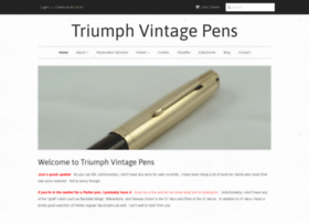 Triumphvintagepens.com thumbnail