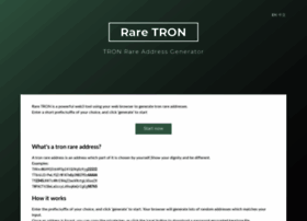 Tronaddress.org thumbnail