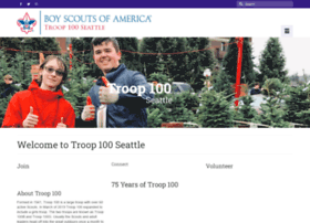 Troop100seattle.com thumbnail