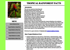 Tropical-rainforest-facts.com thumbnail