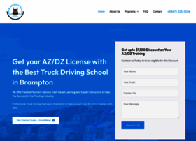 Truckdrivingschoolbrampton.ca thumbnail