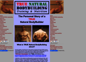 True-natural-bodybuilding.com thumbnail