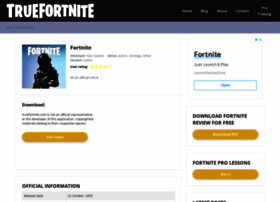 Truefortnite.com thumbnail