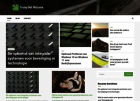 Trumpnotwelcome.be thumbnail