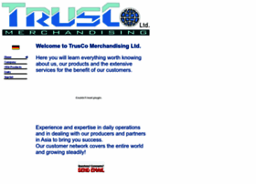 Trusco-merchandising.com thumbnail