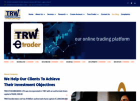 Trw-stockbrokers.com thumbnail