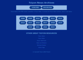 Tsiyon.info thumbnail