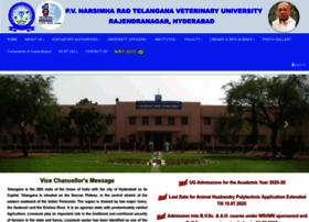 Tsvu.nic.in thumbnail