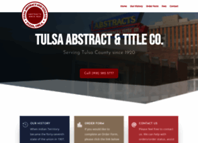 Tulsaabstract.com thumbnail