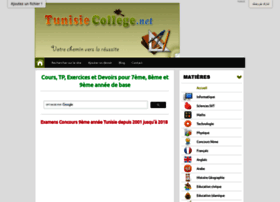 Tunisiecollege.net thumbnail