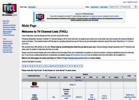 Tvchannellists.com thumbnail