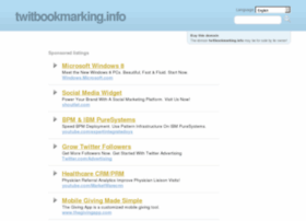 Twitbookmarking.info thumbnail