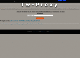 Twproxy.blogspot.com thumbnail