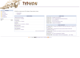 Typhon.sourceforge.net thumbnail
