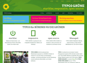 Typo3-gruene.de thumbnail