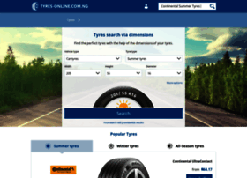 Tyres-online.com.ng thumbnail