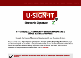 U-sign-it.com thumbnail