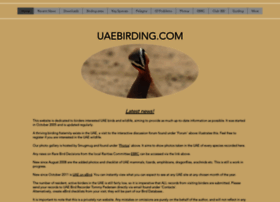 Uaebirding.com thumbnail
