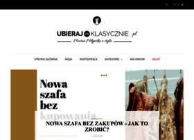 Ubierajsieklasycznie.pl thumbnail