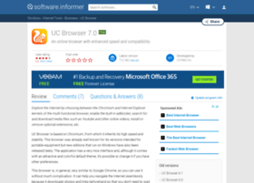 Uc-browser.software.informer.com thumbnail