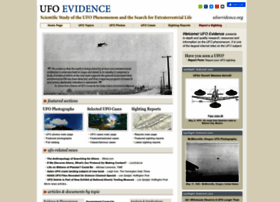 Ufoevidence.org thumbnail
