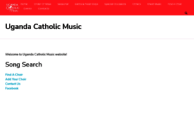 Ugandacatholicmusic.com thumbnail