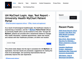 Uhmychart.org thumbnail