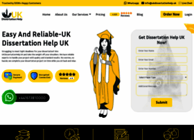 Ukdissertationhelp.uk thumbnail