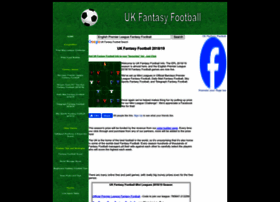 Ukfantasyfootball.info thumbnail