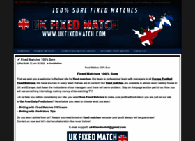 Ukfixedmatch.com thumbnail