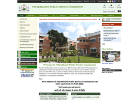 Ukpsc.gov.in thumbnail