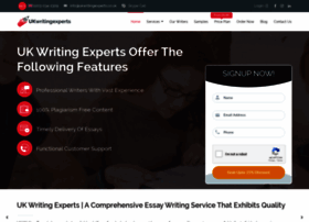 Ukwritingexperts.co.uk thumbnail