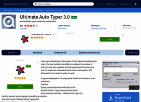 Ultimate-auto-typer.software.informer.com thumbnail
